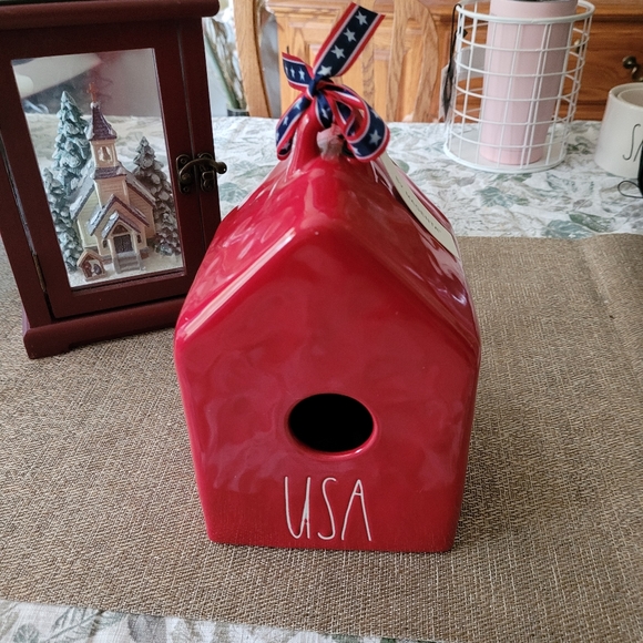 Rae Dunn birdhouse - Picture 1 of 5